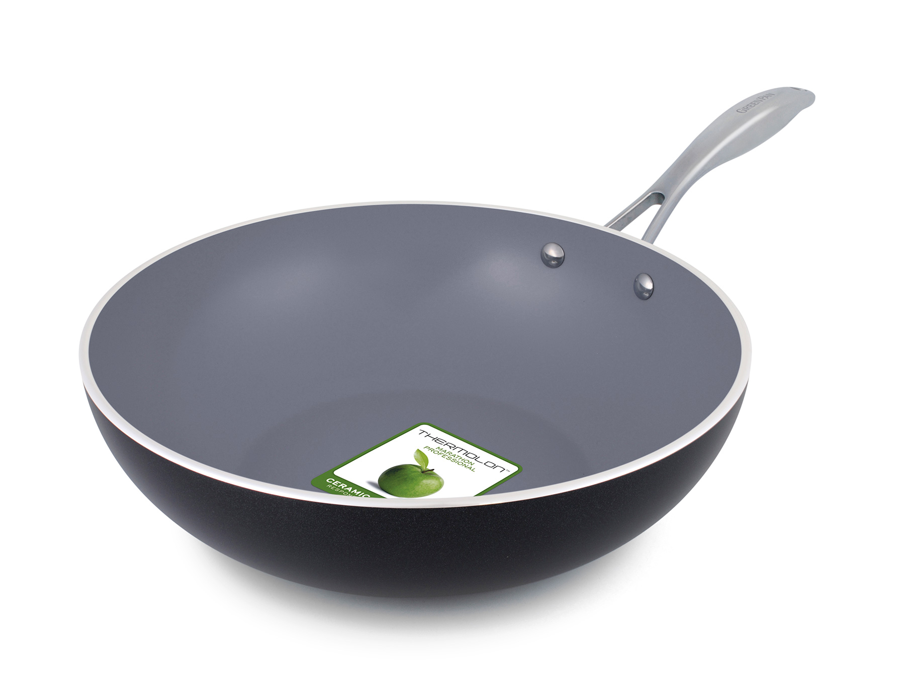 Stockholm Ceramic NonStick Wok Greenpan