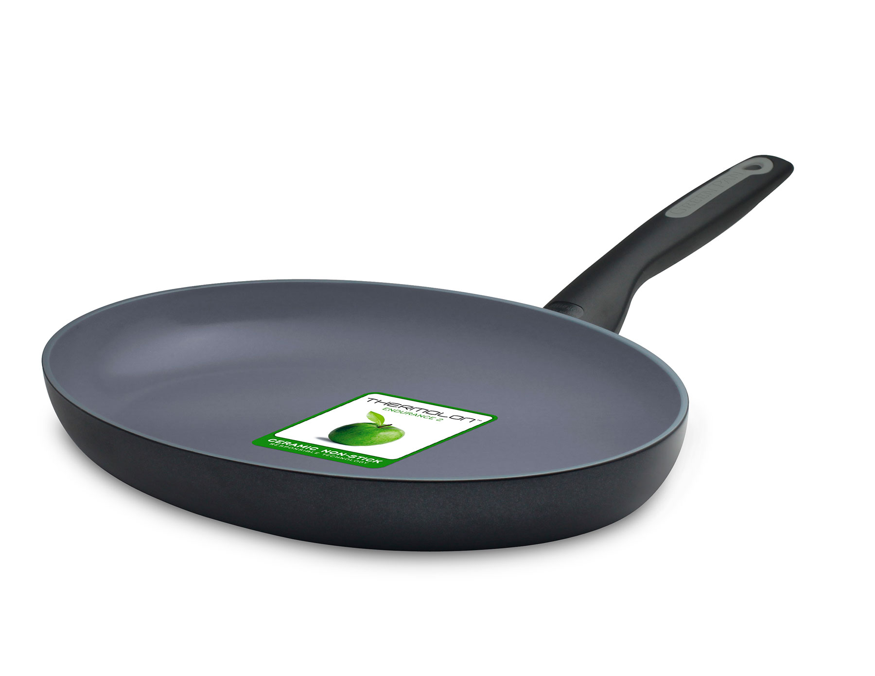 Greenpan Craft Oval Fish Pan | 40cm, PFAS-Free Ceramic Non-Stick, Cast Stainless Handle, Oven & Induction Safe