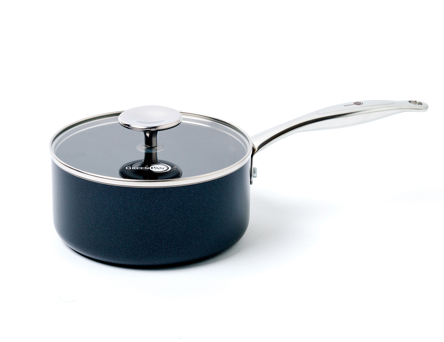 Brussels Ceramic NonStick Saucepan with Lid Greenpan