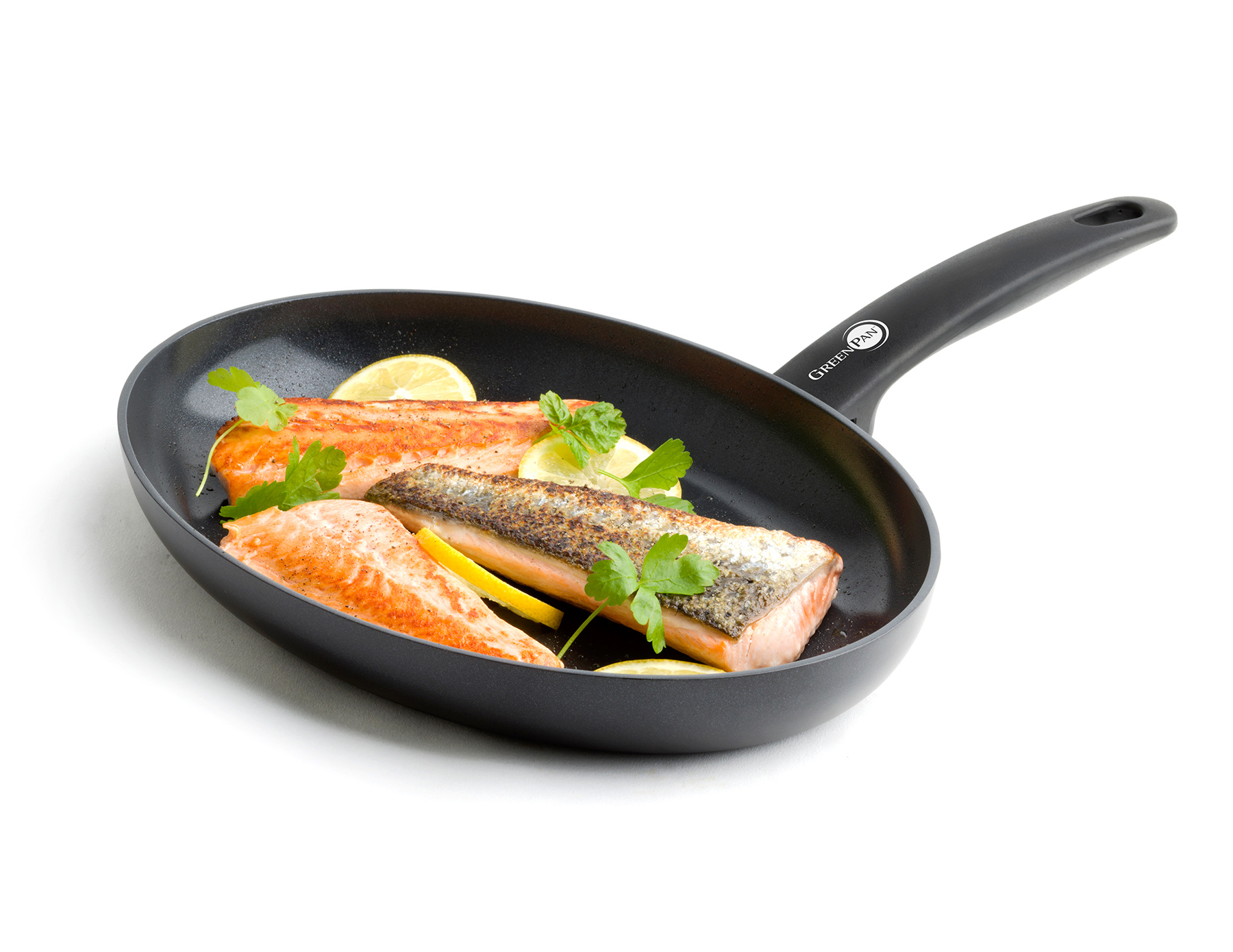 Cambridge Ceramic NonStick Oval Fish Pan Greenpan